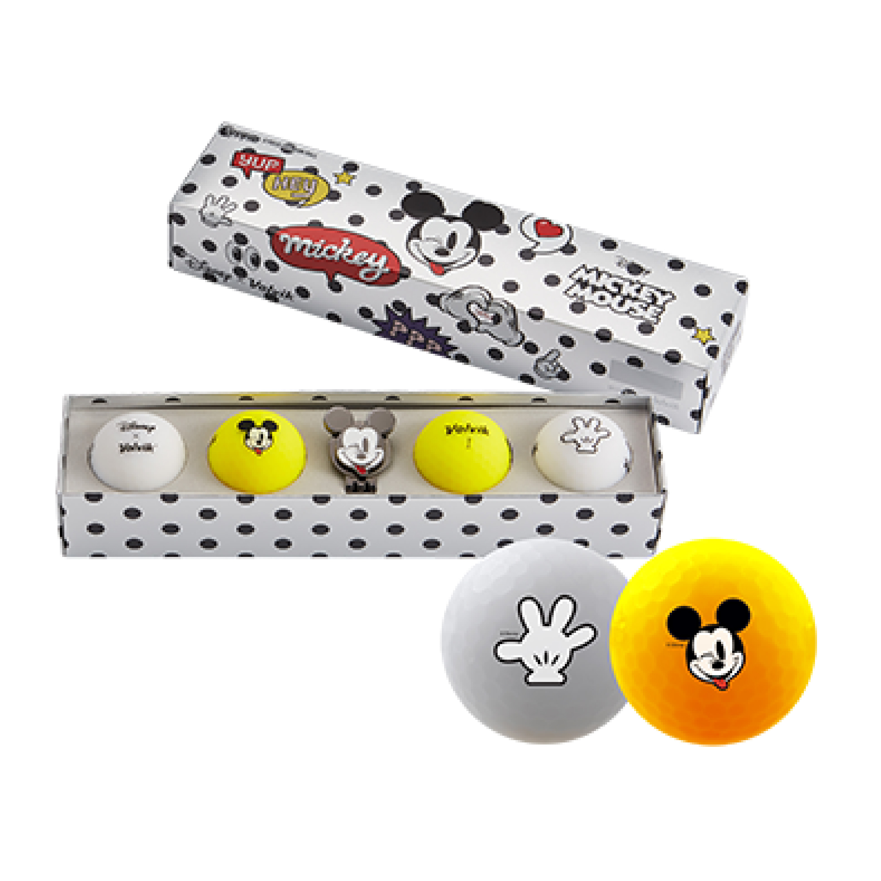 Volvik Disney ギフトパック Mickey Mouse 有限会社プロフェッショナル ゴルフワークス レスキュー
