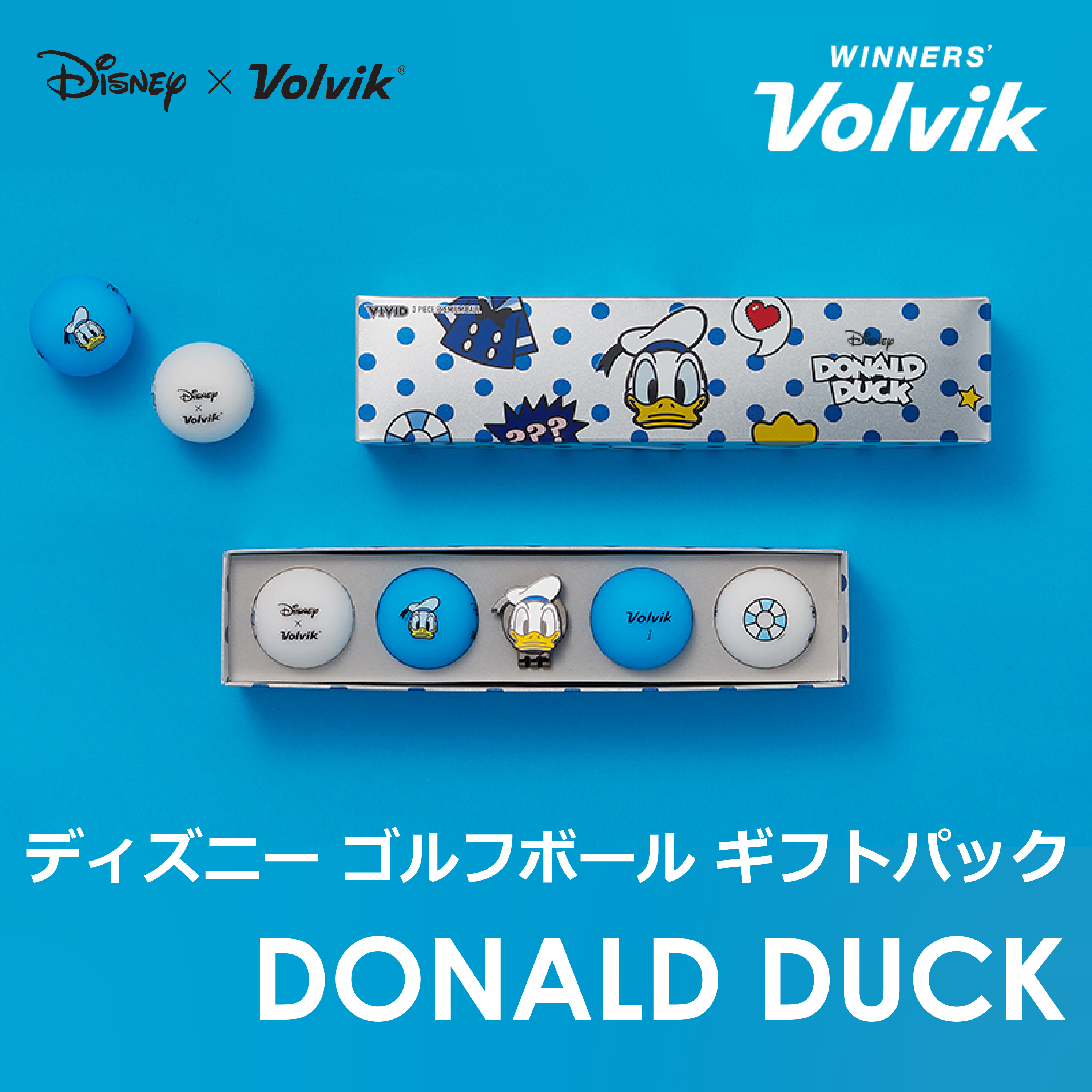 VOLVIK DISNEY ギフトパック DONALD DUCK