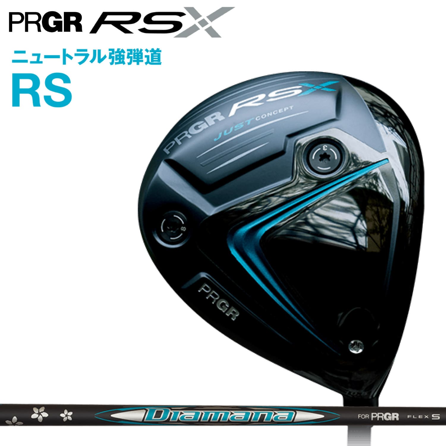 PRGR RS X DRIVER RS Diamana FOR PRGR