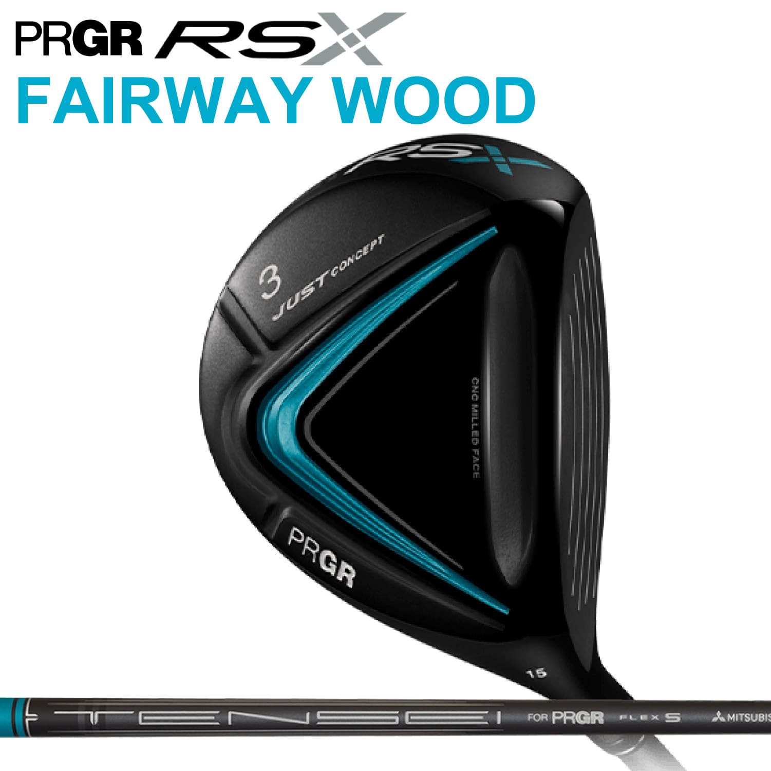 PRGR RS X FAIRWAY WOOD TENSEI FOR PRGR