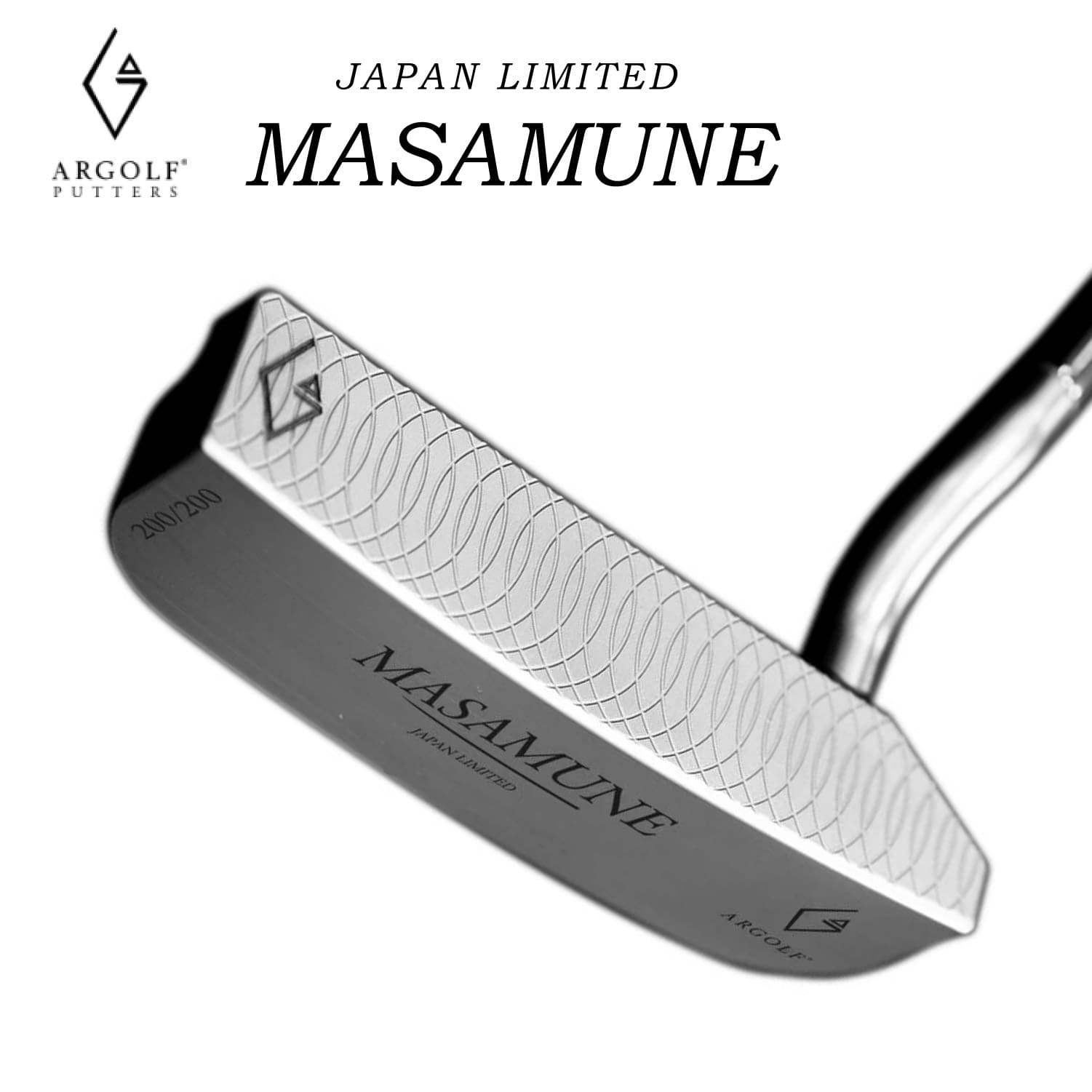 ARGOLF MASAMUNE マサムネ JAPAN LIMITED ピン型 ブレード型 限定パター