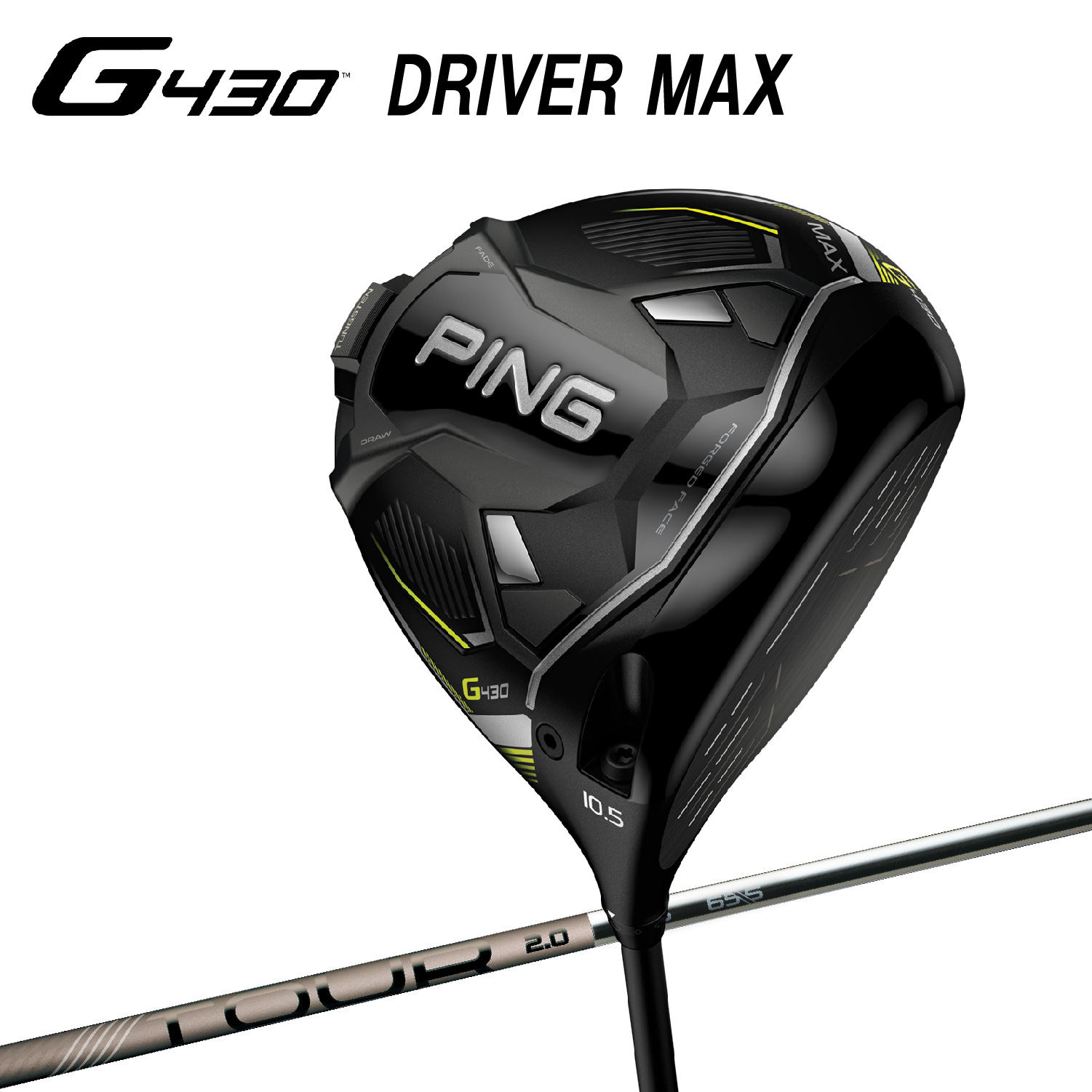 PING G430 MAX 9° ドライバーヘッドのみ ハドラスコーティング済-