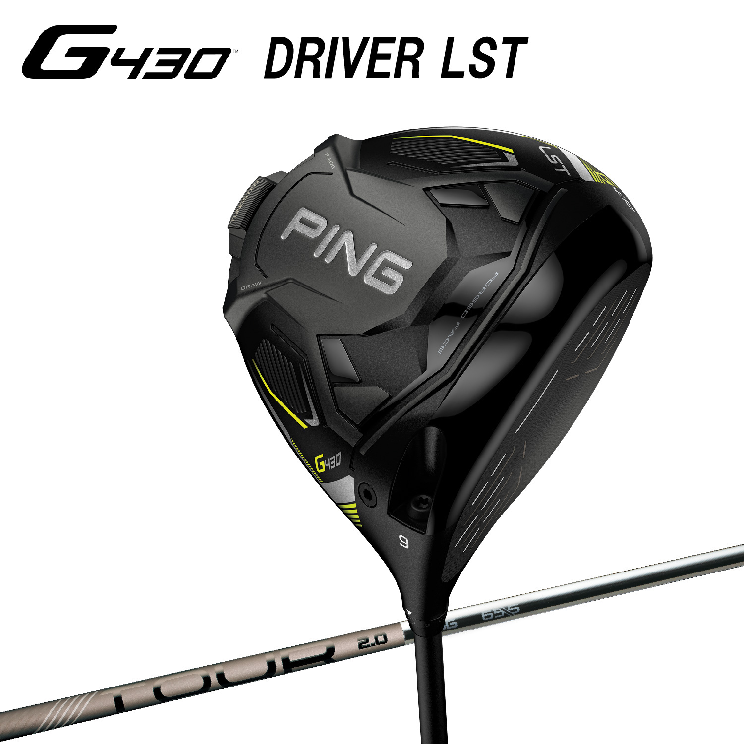 PING G430ドライバー用PING TOUR 2.0 BLACK 65S