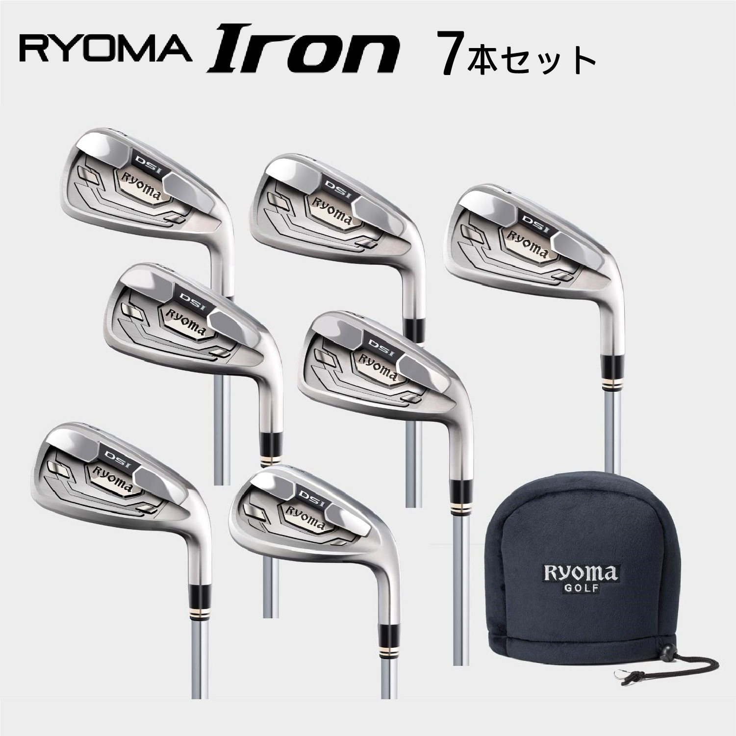 Ryoma Iron 7本セット （#6～Pw、Aw、Sw）